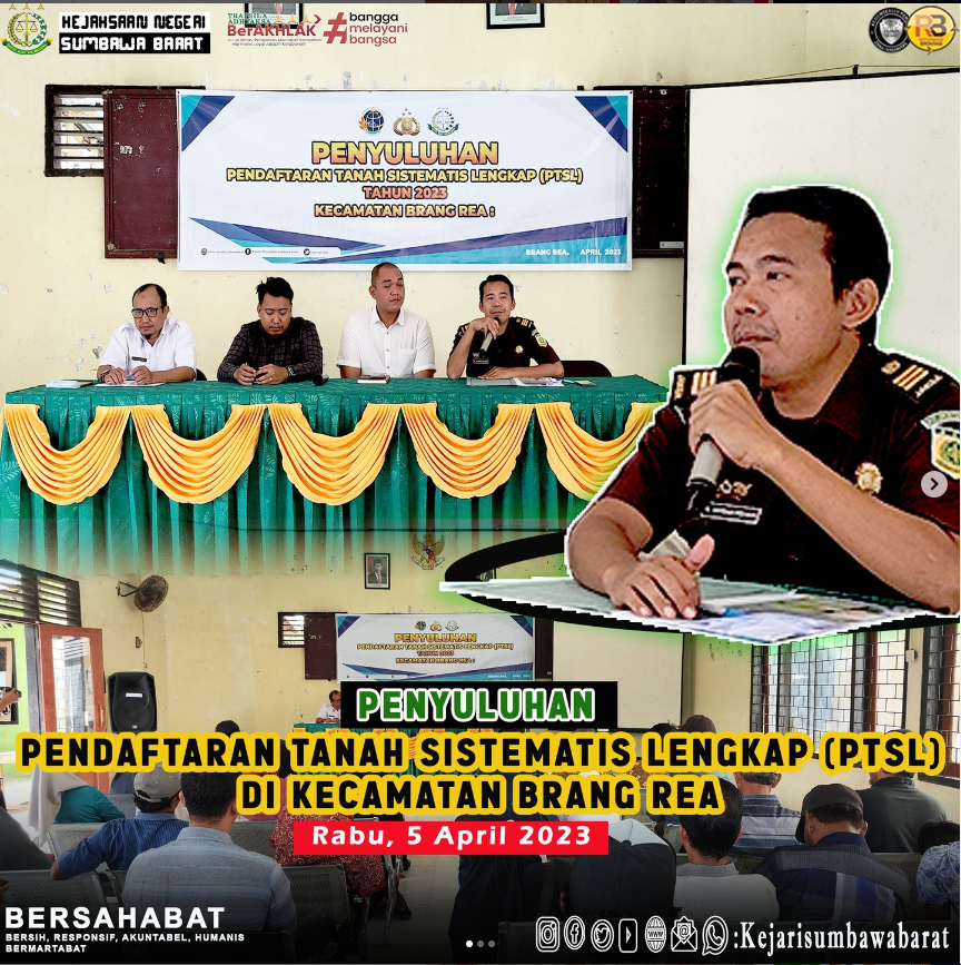 PTSL KABUPATEN SUMBAWA BARAT