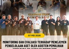 MONITORING DAN EVALUASI TERHADAP MANAJEMEN PENGELOLAAN ASET OLEH ASISTEN PEMULIHAN ASET PADA KEJAKSAAN TINGGI NTB DI KEJAKSAAN NEGERI SUMBAWA BARAT