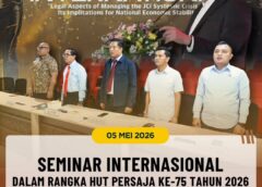SEMINAR INTERNASIONAL DALAM RANGKA HUT PERSAJA KE-75 TAHUN 2026