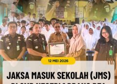JAKSA MASUK SEKOLAH (JMS) DI SMP NEGERI 1 BRANG REA