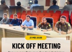KICK OFF MEETING PENYUSUNAN DOKUMEN FONDASI KEBIJAKAN PEMBENTUKAN DAN PEMBANGUNAN ADHYAKSA CHAMBERS TAHUN 2026